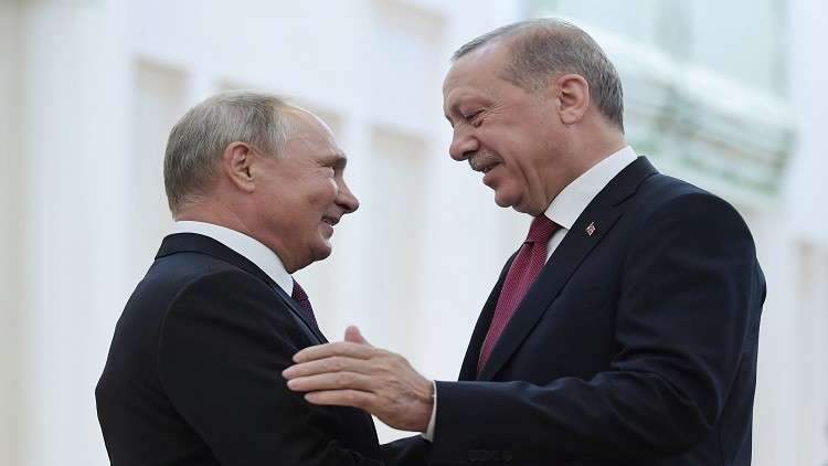 الأزمة السورية تتصدر قمة بوتين أردوغان في سوتشي  