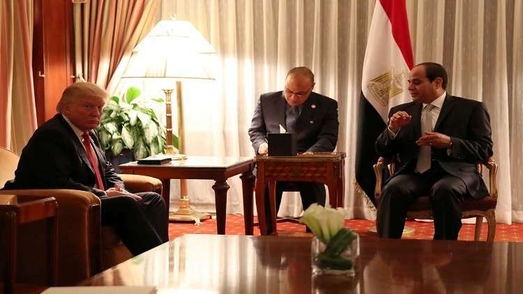 ترامب يلتقي بالرئيس المصري الأسبوع المقبل في نيويورك