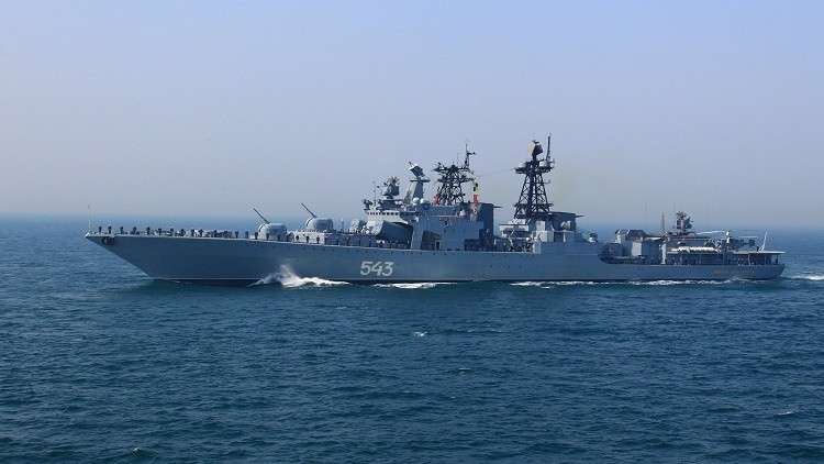 السفن الروسية في المتوسط توجه صواريخها نحو إدلب