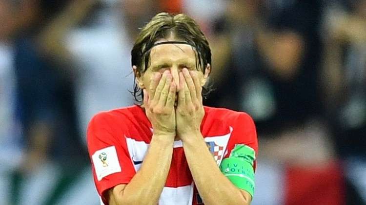 الحكم على مودريتش بالسجن 8 أشهر مع وقف التنفيذ