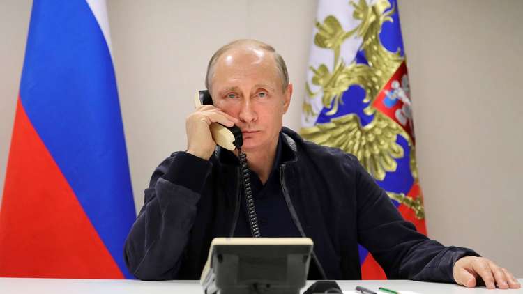 بوتين يطلع الأسد هاتفيا على تدابير الرد الروسي على حادثة 