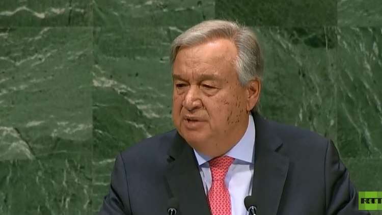 الأمين العام للأمم المتحدة: الفلسطينيون والإسرائيليون عالقون بصراع لا ينتهي وفرص حل الدولتين تتضاءل