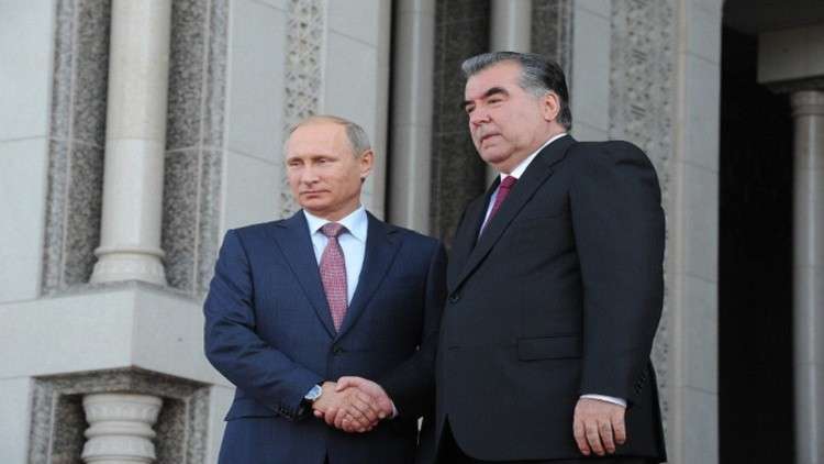 بوتين يشيد بعلاقات التحالف بين موسكو ودوشنبه