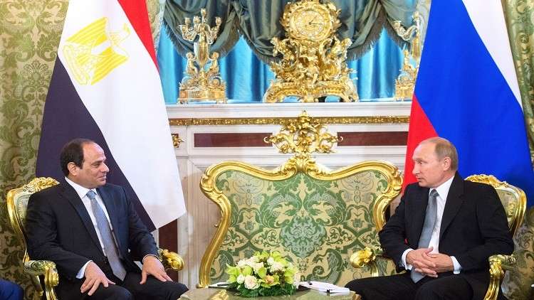 بوغدانوف: بوتين والسيسي سيبحثان التعاون العسكري واستئناف الرحلات الجوية