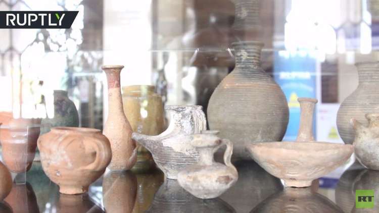 دمشق.. أول معرض يضم مئات القطع الأثرية بعد استردادها