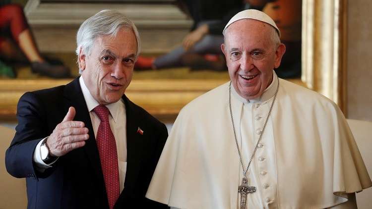  اعتداءات جنسية تدفع البابا فرنسيس لعزل أسقفين من تشيلي