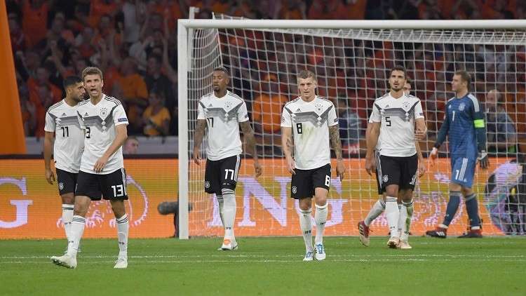 ألمانيا تغرق في بحر الأرقام السلبية بعد هزيمة مذلة أمام هولندا