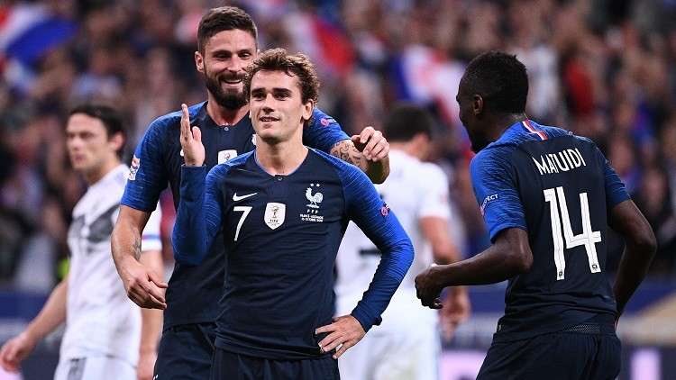 غريزمان يدخل مواجهة فرنسا وألمانيا على طريقة ماكغريغور (فيديو)