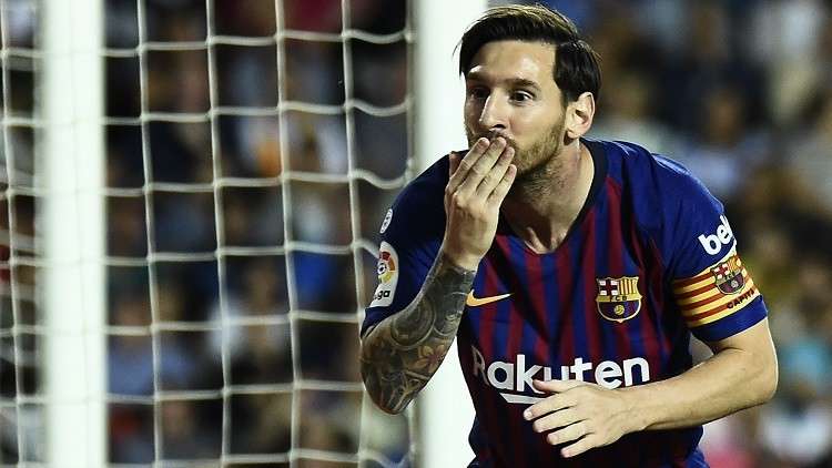 ميسي لاعب الشهر في "الليغا"