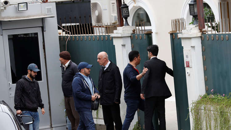 وصول فريق التحقيق التركي إلى منزل القنصل السعودي في اسطنبول
