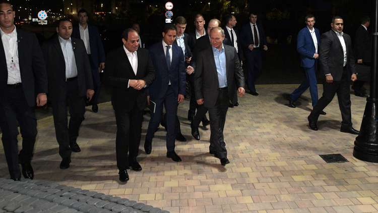 بوتين يؤكد استئناف رحلات الشارتر بين روسيا ومصر قريبا