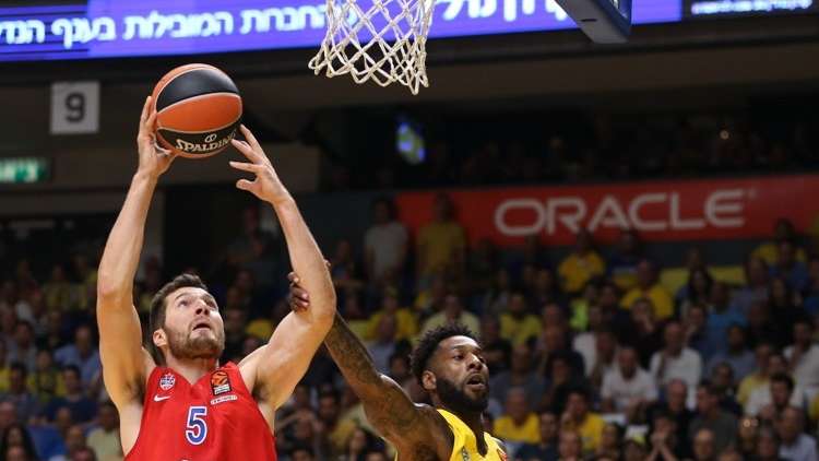 تسيسكا موسكو يهزم مكابي تل أبيب في الدوري الأوروبي لكرة السلة