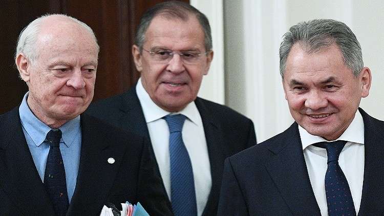 موسكو تعلق على استقالة دي ميستورا