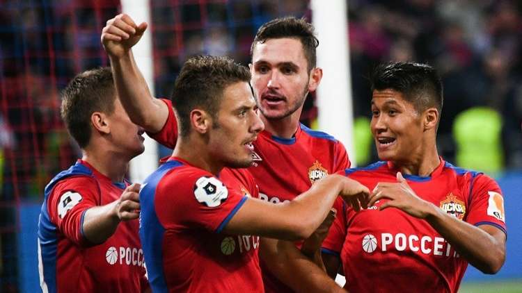 تسيسكا موسكو ينجز مهمته أمام أنجي (فيديو)