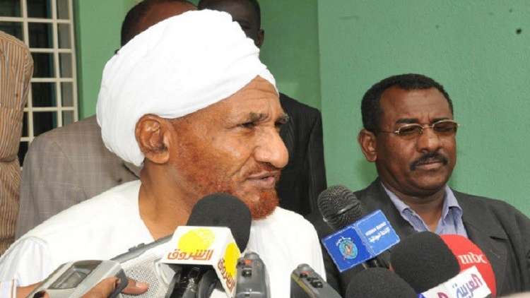 زعيم المعارضة السودانية المهدي يعود للبلاد