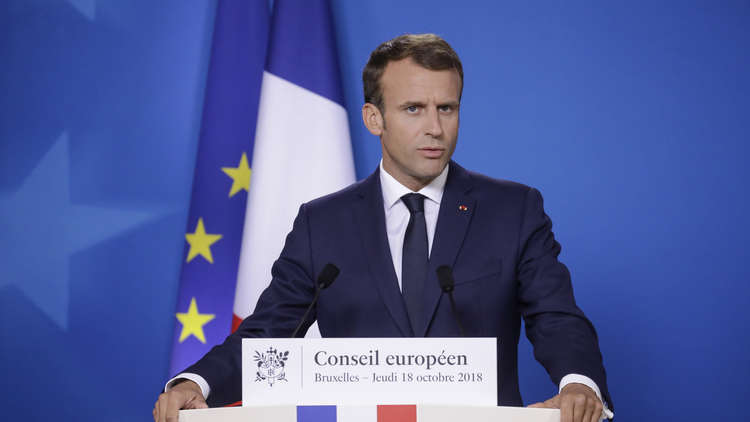 ماكرون: فرنسا ستستمر بدعم العراق في المرحلة المقبلة