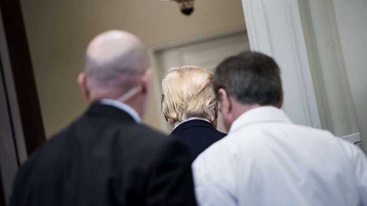 لقطات من خلف كواليس البيت الأبيض خلال أزمة خاشقجي