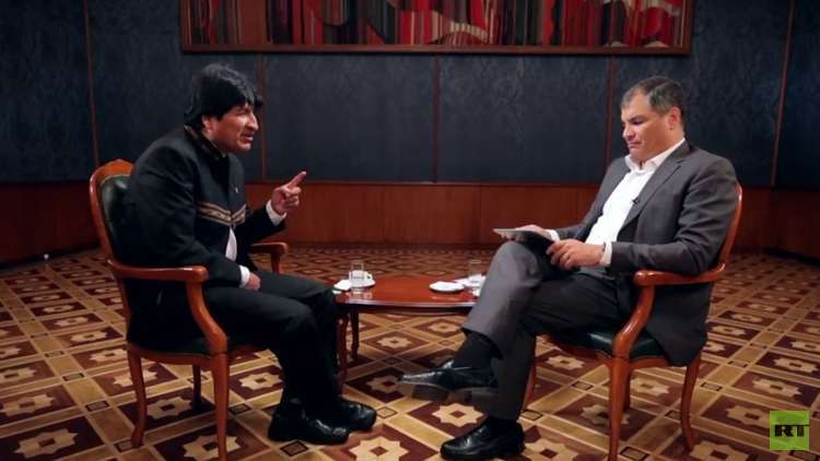 الرئيس يحاور.. مقابلة مع الرئيس البوليفي إيفو موراليس 