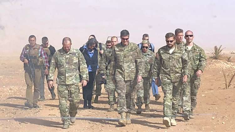 لأول مرة.. قاعدة التنف في سوريا تفتح أبوابها أمام الصحفيين 