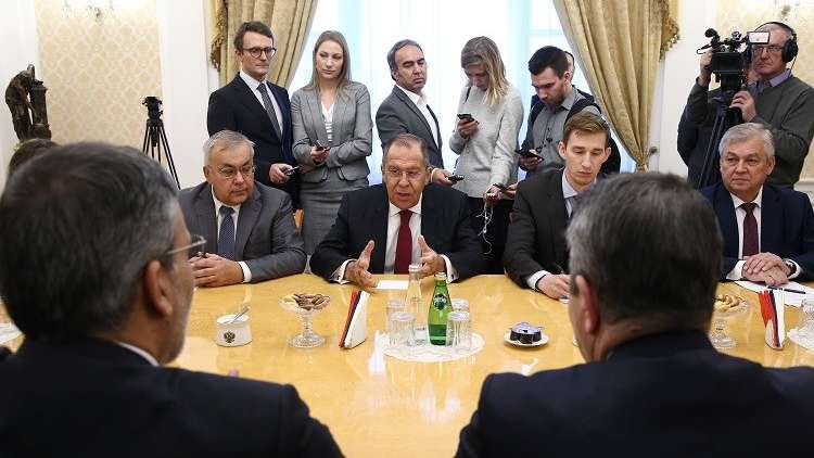 لافروف يشيد بفعالية التعاون بين ثلاثية 