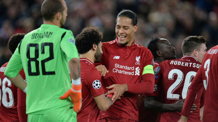 أبطال أوروبا.. ليفربول يقسو على النجم الأحمر برباعية بيضاء