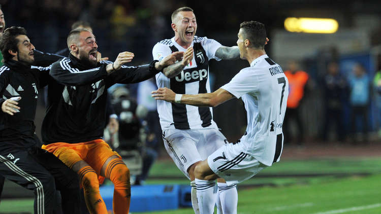 شاهد.. صاروخية لا تصد ولا ترد من رونالدو في "الكالتشيو"