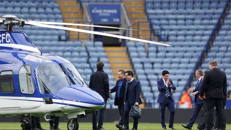 تحطم مروحية تابعة لمالك نادي ليستر سيتي!