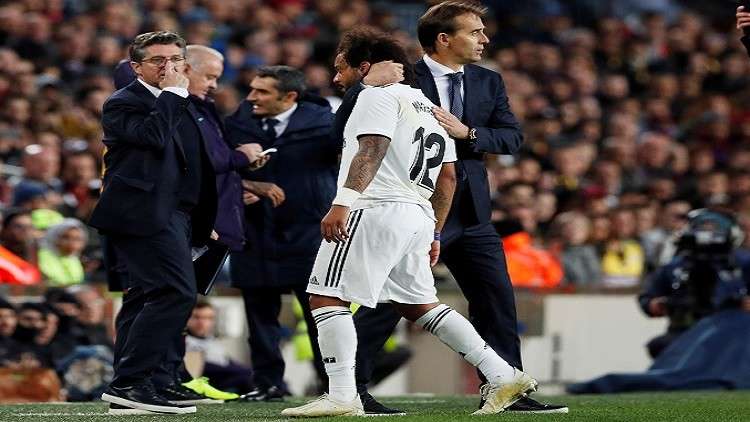 ماركا: لوبيتيغي ودع لاعبي الريال في غرفة تبديل الملابس!