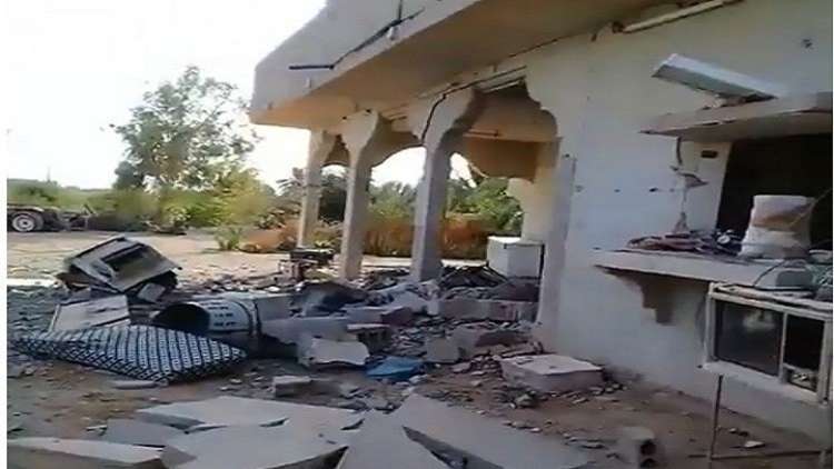 شاهد الدمار الذي خلفه طيران التحالف في السوسة شمال سوريا