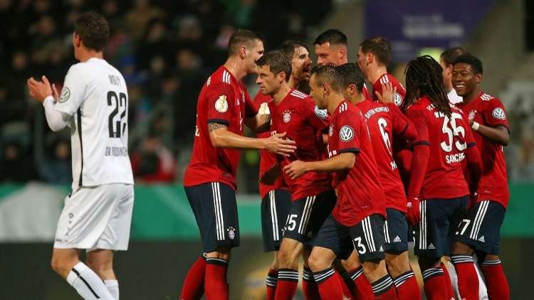 بايرن ميونيخ يبلغ دور الـ 16 لكأس ألمانيا (فيديو)