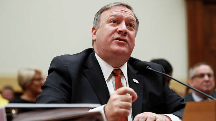 بومبيو يدعو التحالف العربي لوقف الغارات على اليمن