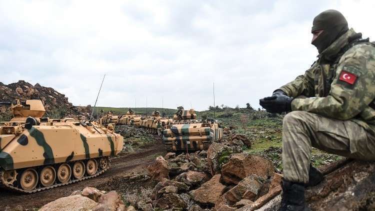 الجيش التركي يعلن 