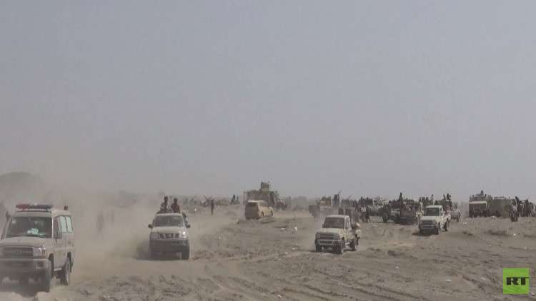 القوات الموالية للرئيس اليمني تتوغل في الحديدة