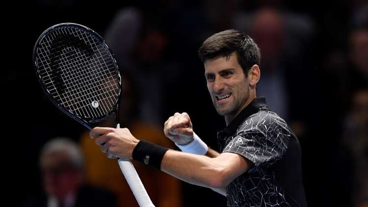 دجوكوفيتش يهزم إيسنر تحت أنظار رونالدو