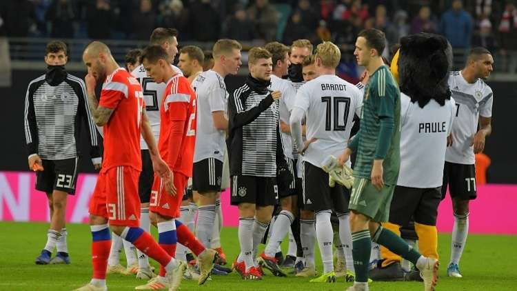 بالفيديو.. ألمانيا تكرم روسيا بثلاثية وديا