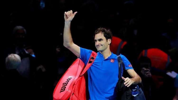 فيدرر يودع عاصمة الضباب (فيديو)