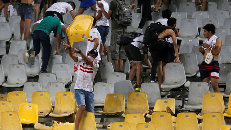 أحكام بالسجن في حق 12 من مشجعي الزمالك