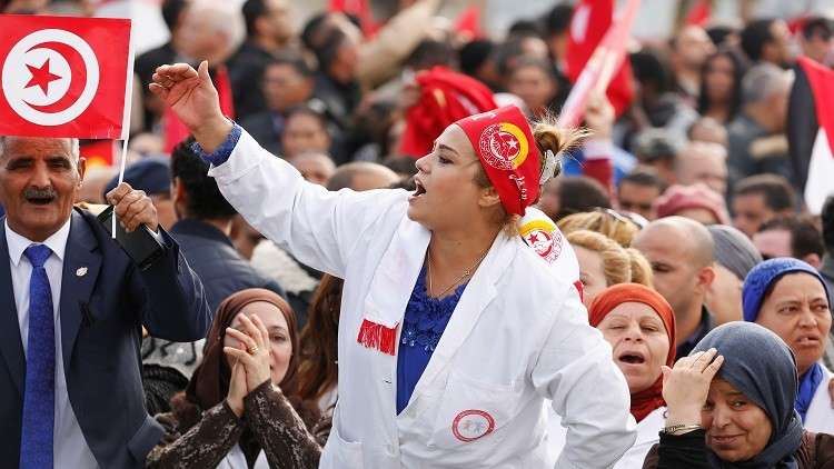 اتحاد الشغل التونسي يدعو إلى إضراب عام 