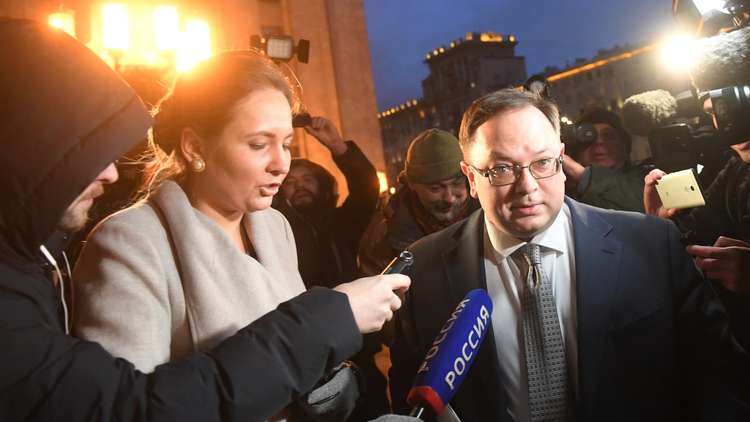 استدعاء القائم بأعمال السفير الأوكراني في موسكو إلى مقر الخارجية الروسية