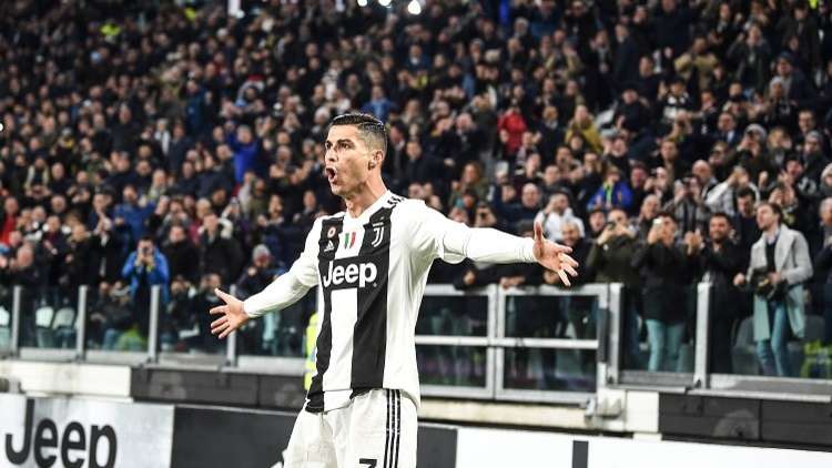 شاهد.. تفاعل جماهير السيدة العجوز مع رونالدو