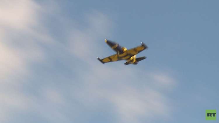 فيديو.. العرض الجوي المثير في افتتاح معرض إيران الجوي