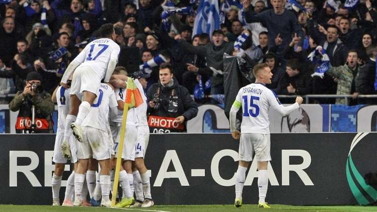 دينامو كييف يبلغ دور الـ 32 لـ "يوروبا ليغ"