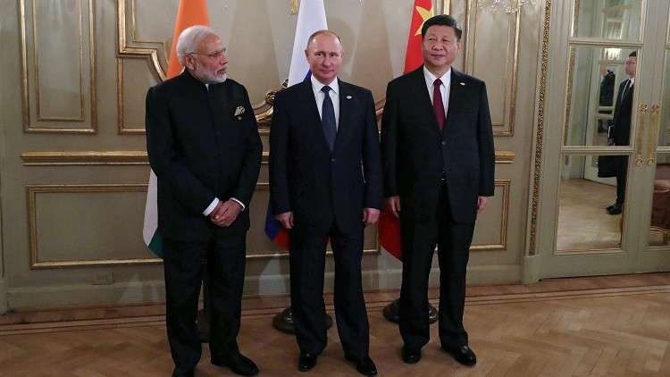 لقاء ثلاثي لزعماء روسيا والصين والهند