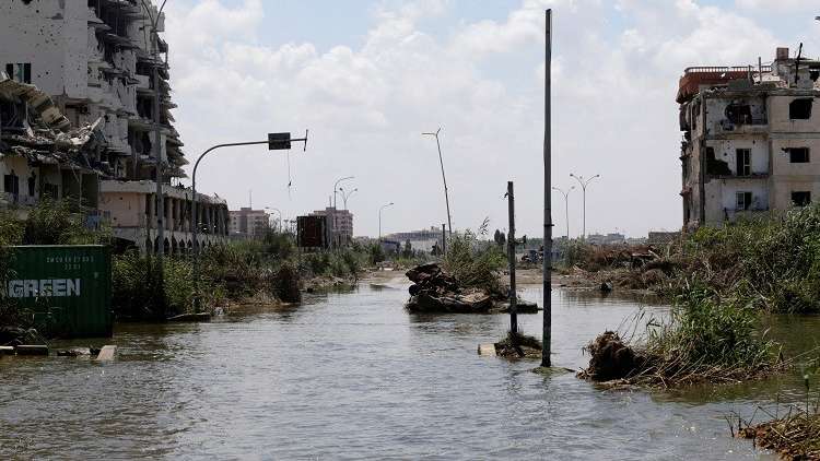 ليبيا.. الأمطار الغزيرة تغمر شوارع بنغازي ووزارة التعليم تعلق الدروس