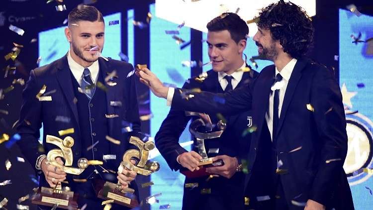 إيكاردي ينهي احتكار يوفنتوس ويحصد جائزة أفضل لاعب في إيطاليا