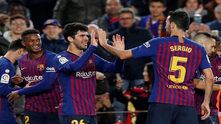 بدلاء برشلونة يتأهلون إلى ثمن نهائي كأس إسبانيا (فيديو)