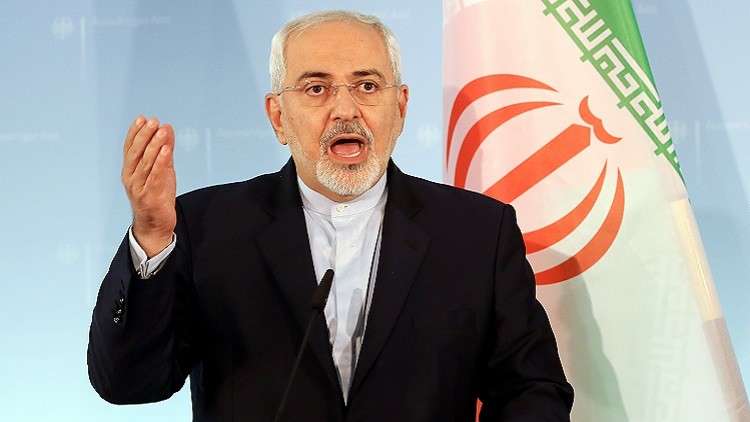 ظريف: واشنطن وضعت المنطقة على برميل بارود