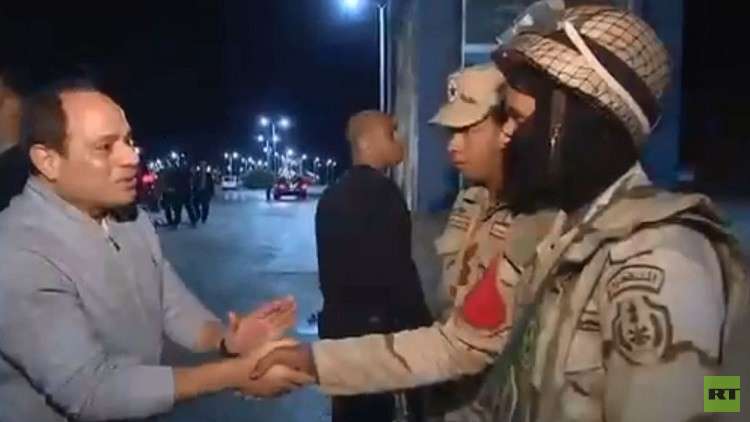 عسكري مصري للسيسي: "إحنا أدها يا فندم"