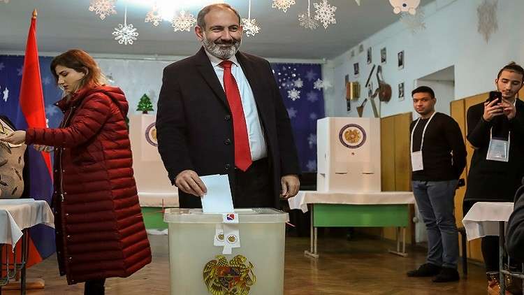 تحالف باشينيان يكتسح الانتخابات الأرمنية