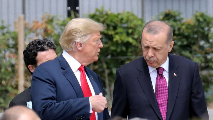 أردوغان وترامب يبحثان التطورات الأخيرة في سوريا على عتبة العملية التركية شرق الفرات